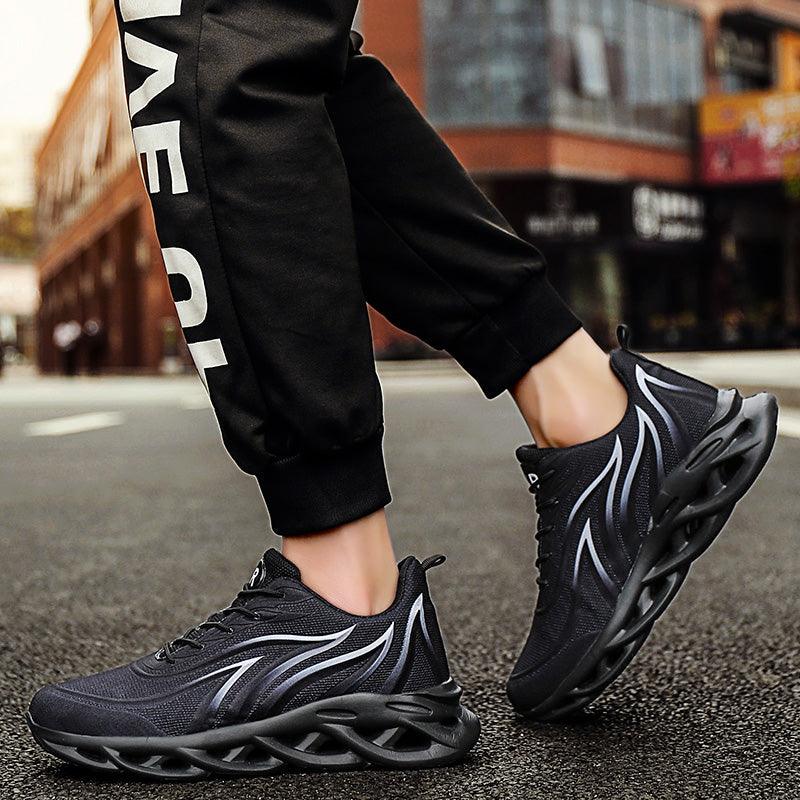 Men's Light Blade Running Sneakers – Breathable Lightweight Sport Shoes