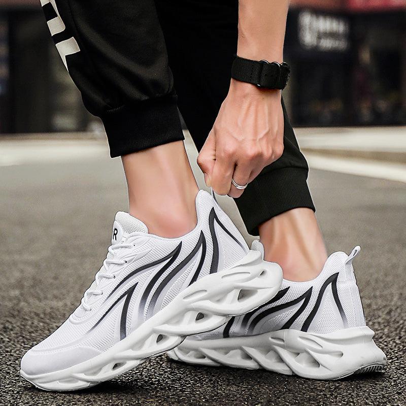Men's Light Blade Running Sneakers – Breathable Lightweight Sport Shoes