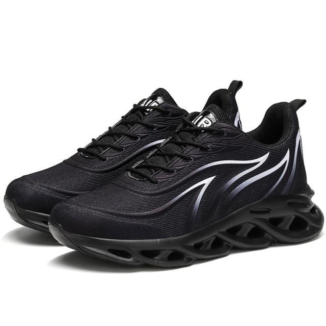 Men's Light Blade Running Sneakers – Breathable Lightweight Sport Shoes