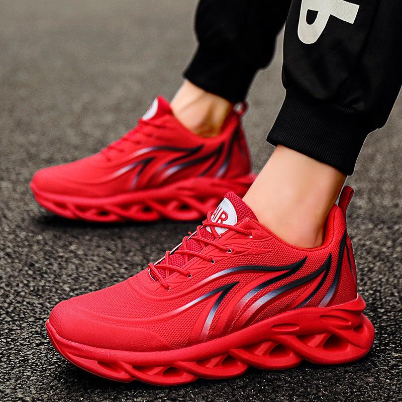 Men's Light Blade Running Sneakers – Breathable Lightweight Sport Shoes