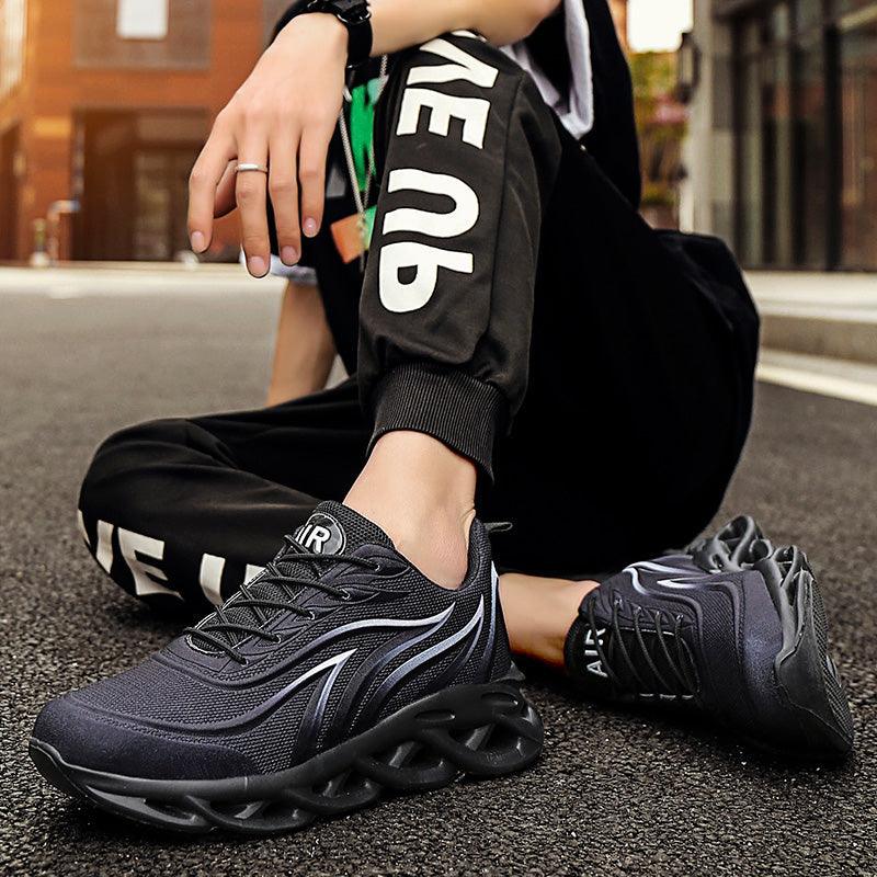 Men's Light Blade Running Sneakers – Breathable Lightweight Sport Shoes