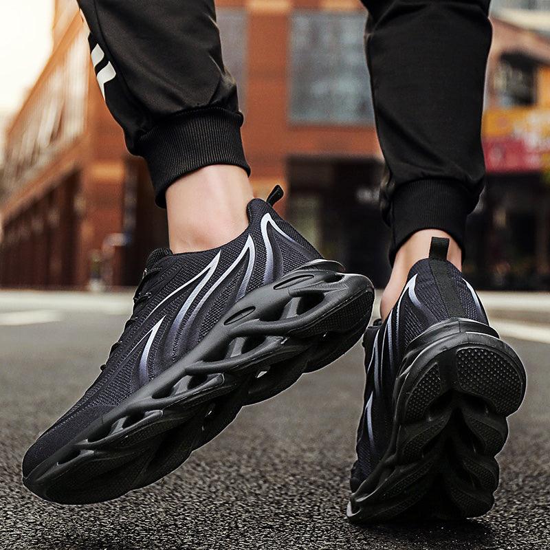 Men's Light Blade Running Sneakers – Breathable Lightweight Sport Shoes