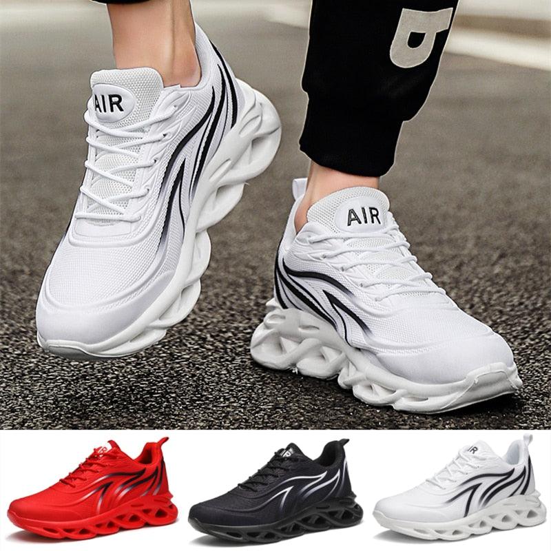 Men's Light Blade Running Sneakers – Breathable Lightweight Sport Shoes