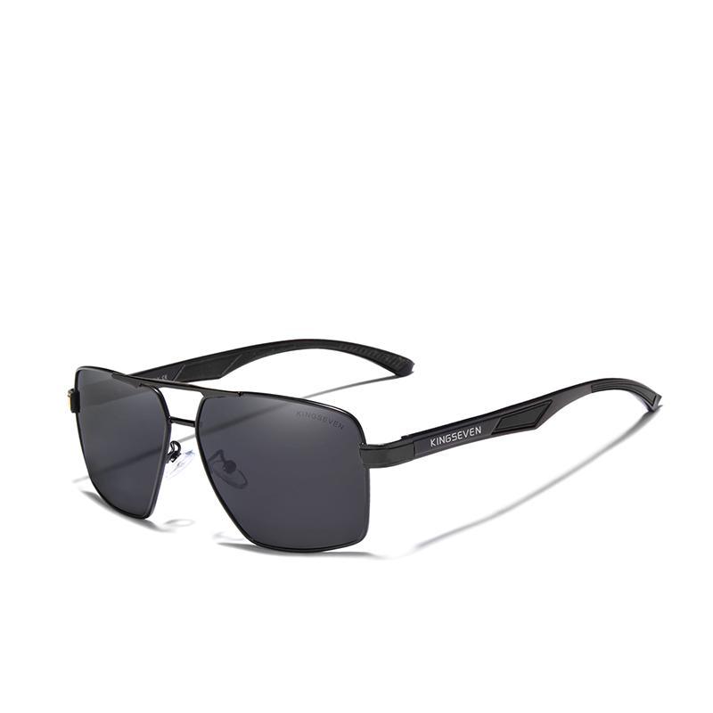 Luxury Aluminum Men's Polarized Sunglasses – Mirror Lens UV400
