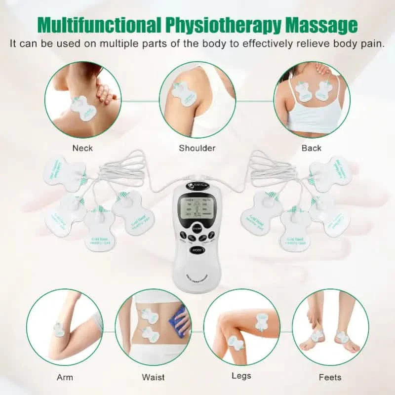 Electric TENS Muscle Stimulator – Portable Pain Relief Device