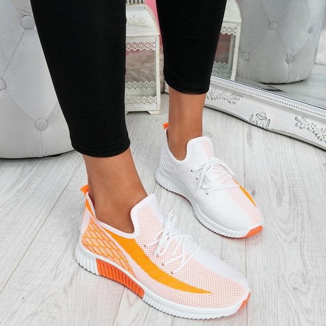 Women's Vulcanized Mesh Sport Sneakers