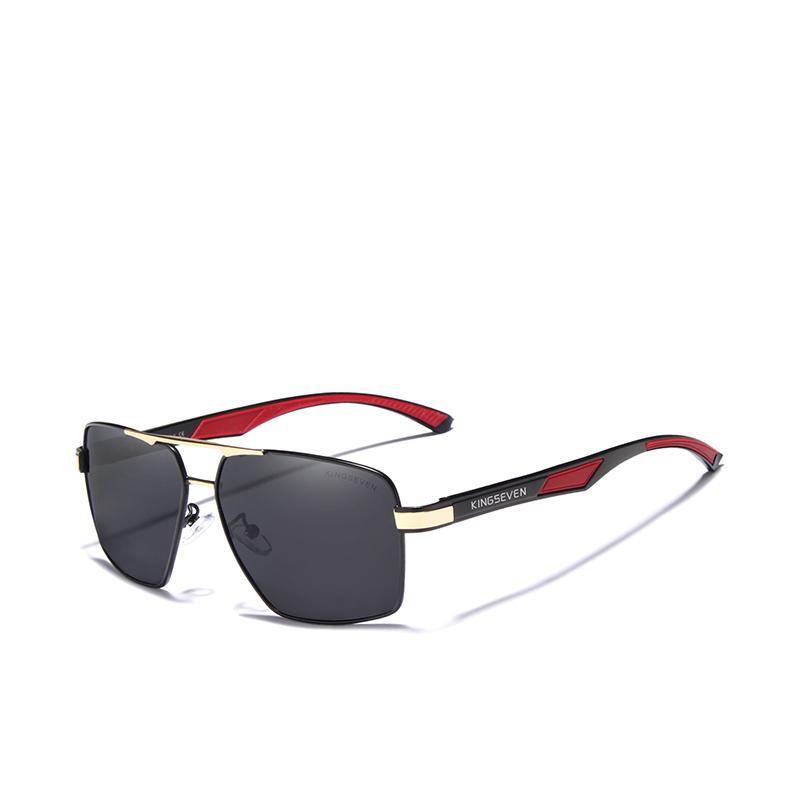 Luxury Aluminum Men's Polarized Sunglasses – Mirror Lens UV400