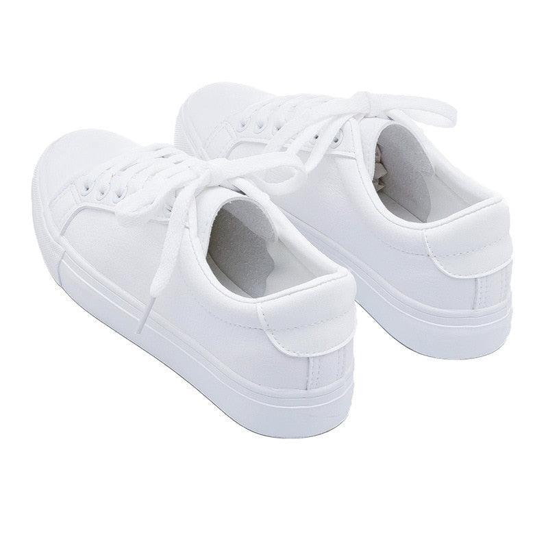 Women's Classic White Vulcanize Sneakers