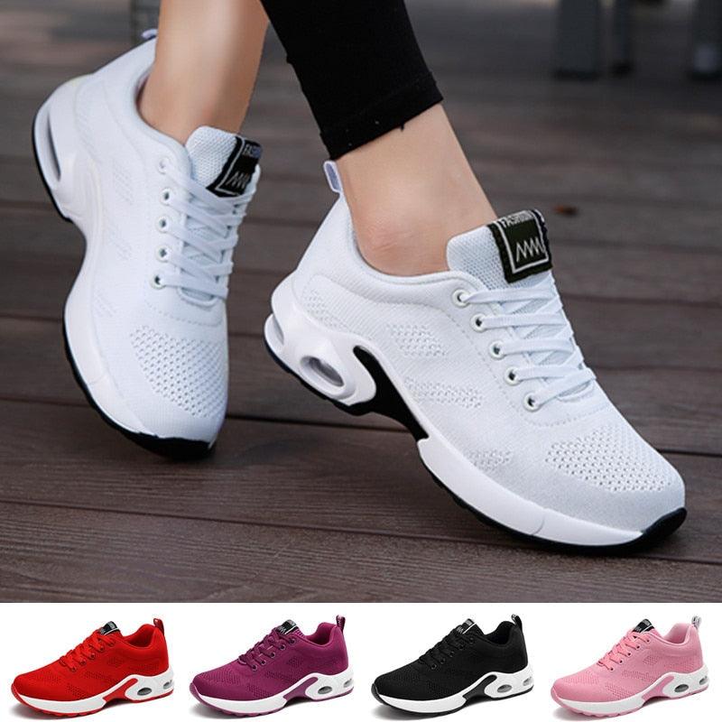 Women's Air Cushion Soft Bottom Fashion Sneakers