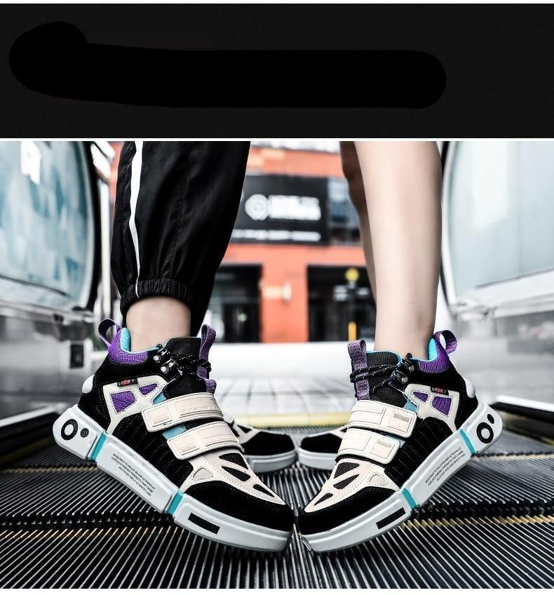 Men's Luxury Slip-On Flyknit Sneakers