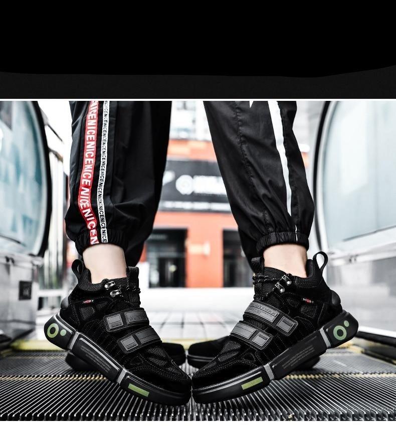 Men's Luxury Slip-On Flyknit Sneakers