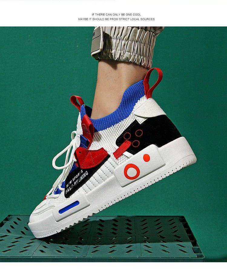 Men's Luxury Slip-On Flyknit Sneakers
