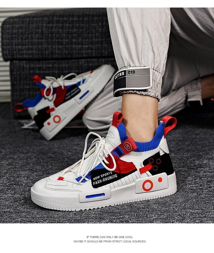 Men's Luxury Slip-On Flyknit Sneakers