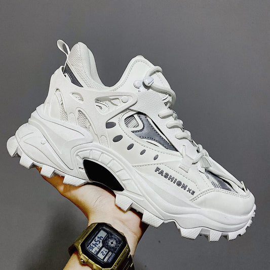 Luxury Men's Fashion Sneakers – Breathable Athletic Casual Shoes