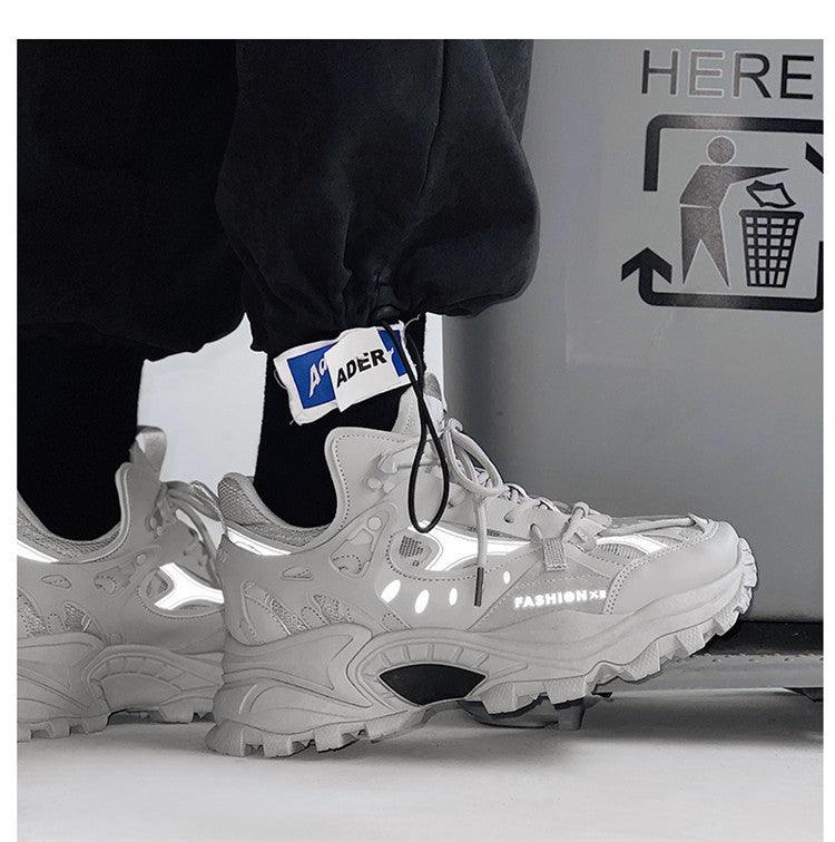 Luxury Men's Fashion Sneakers – Breathable Athletic Casual Shoes