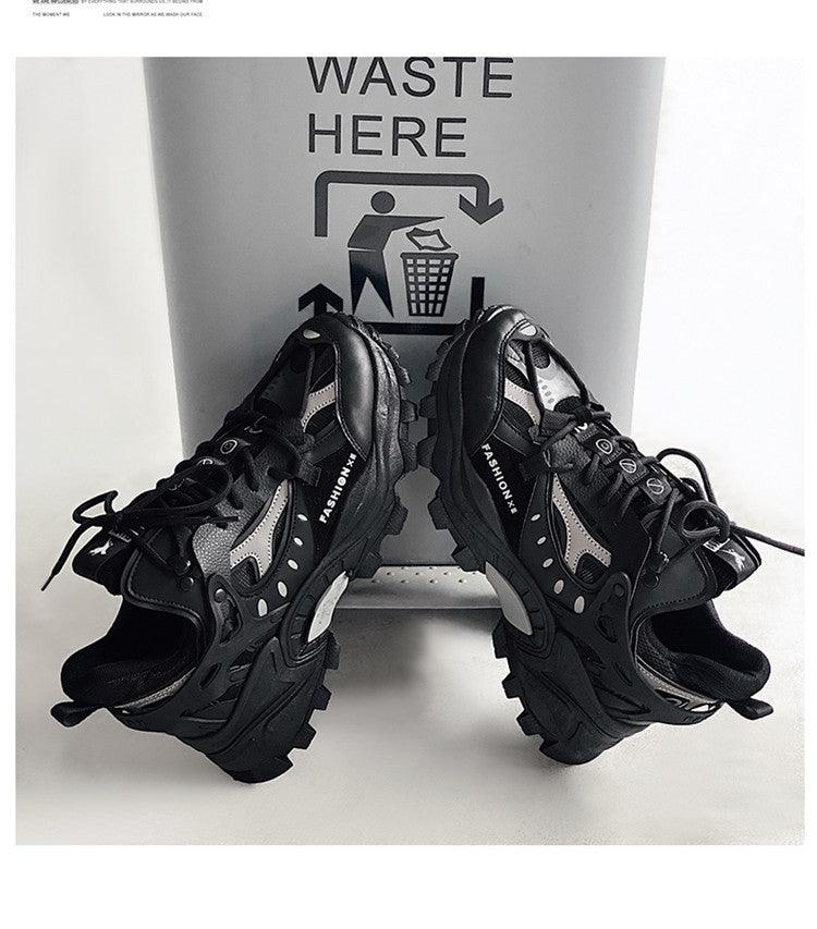 Luxury Men's Fashion Sneakers – Breathable Athletic Casual Shoes