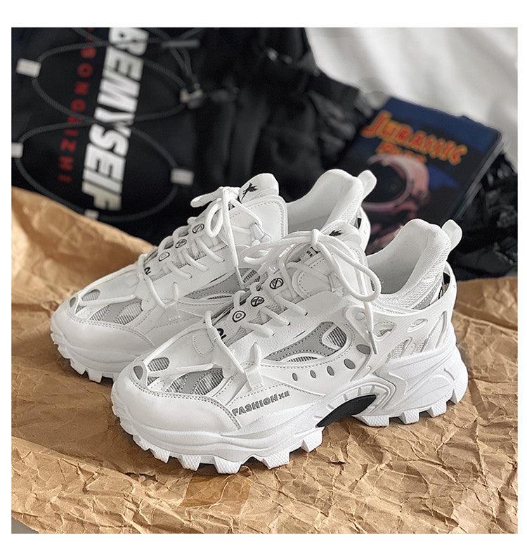 Luxury Men's Fashion Sneakers – Breathable Athletic Casual Shoes