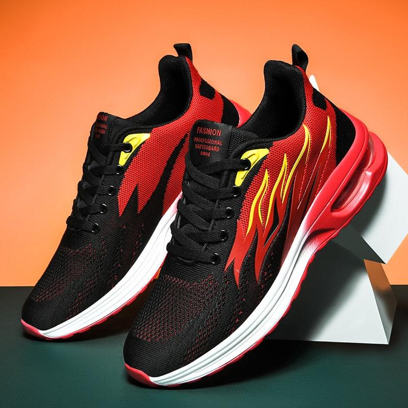 Men's Air Cushion Mesh Running Sneakers