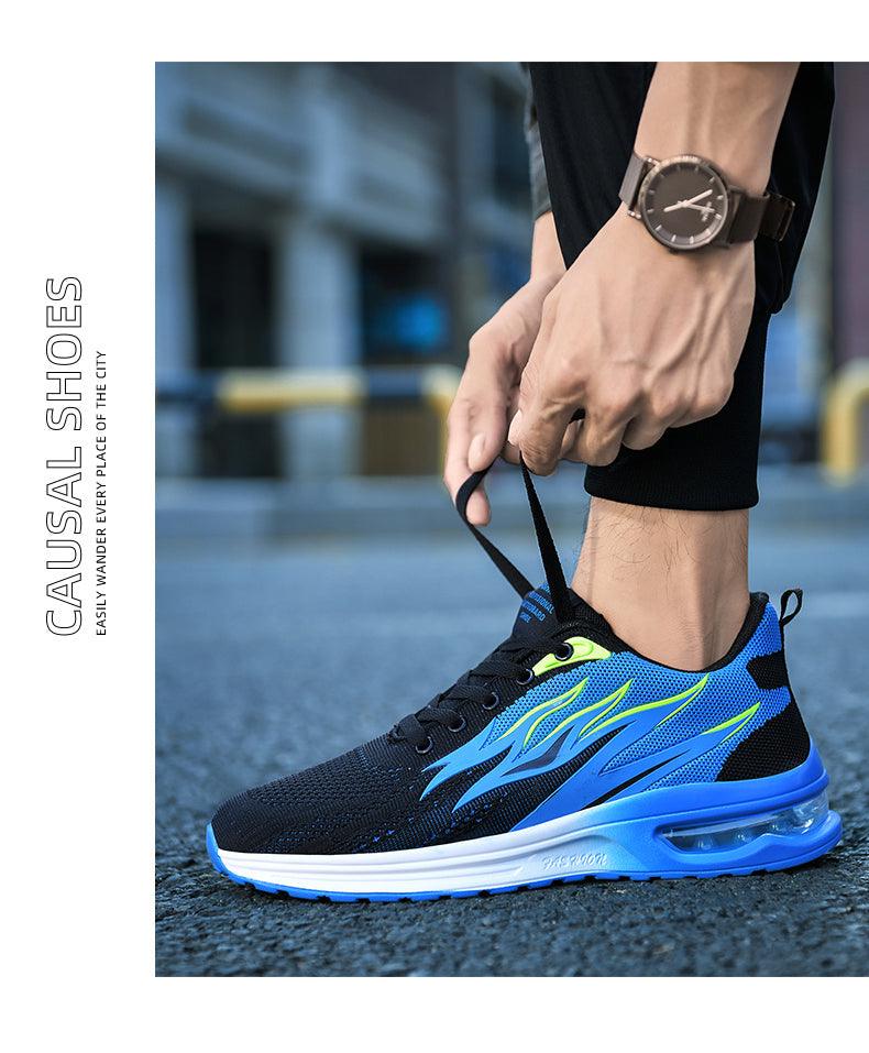 Men's Air Cushion Mesh Running Sneakers