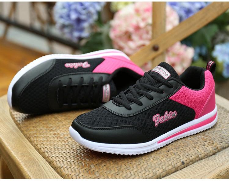 Women's Chunky Mesh Sneakers