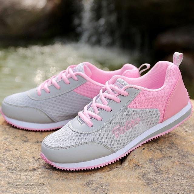 Women's Chunky Mesh Sneakers