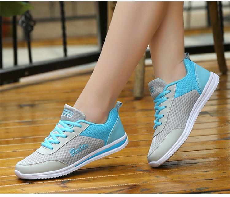 Women's Chunky Mesh Sneakers