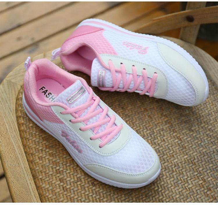 Women's Chunky Mesh Sneakers