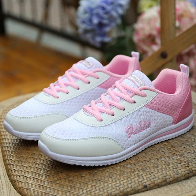 Women's Chunky Mesh Sneakers