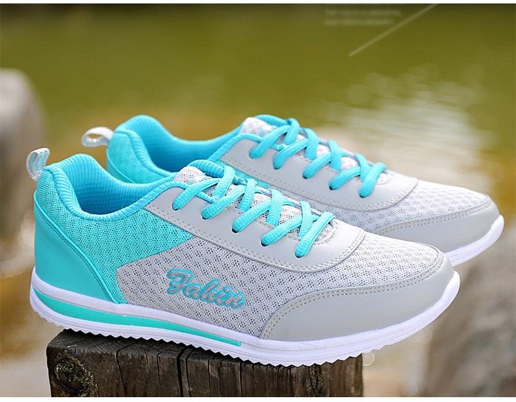 Women's Chunky Mesh Sneakers