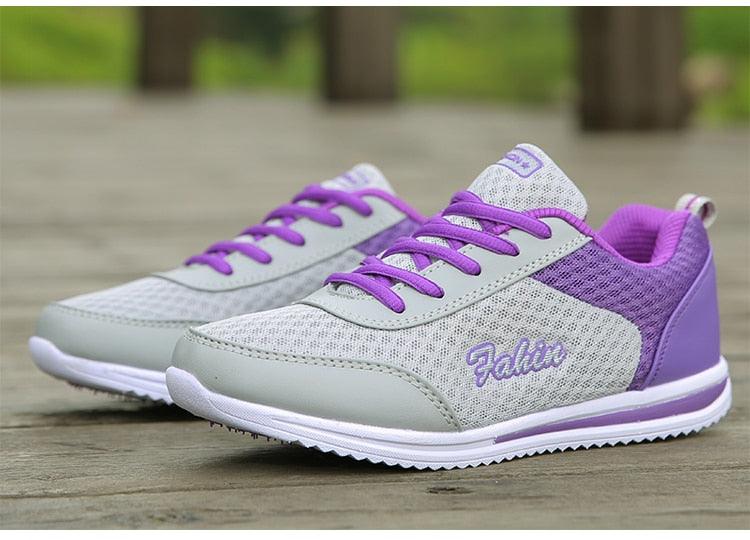 Women's Chunky Mesh Sneakers