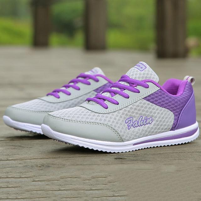 Women's Chunky Mesh Sneakers