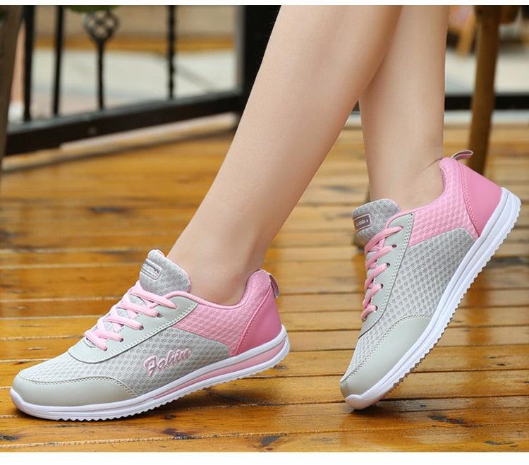 Women's Chunky Mesh Sneakers