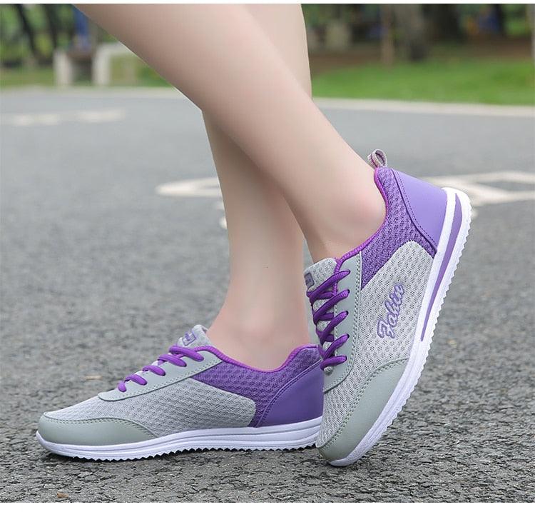 Women's Chunky Mesh Sneakers