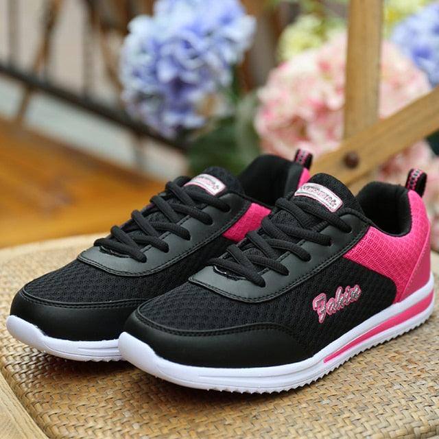 Women's Chunky Mesh Sneakers