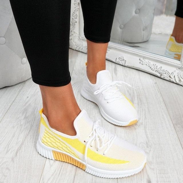 Women's Vulcanized Mesh Sport Sneakers