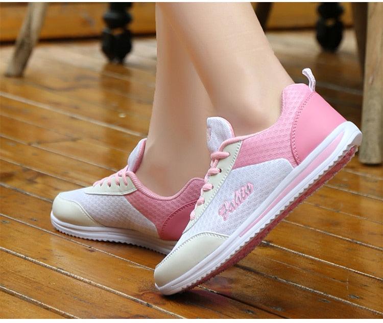 Women's Chunky Mesh Sneakers