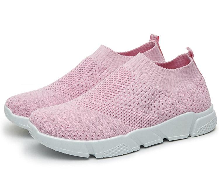 Women's Lightweight Slip-On Mesh Sneakers