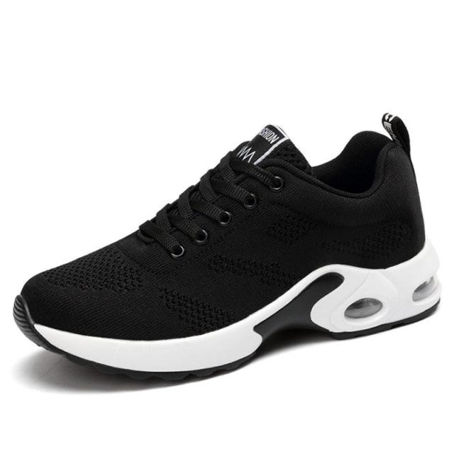 Women's Red Air Cushion Sneakers