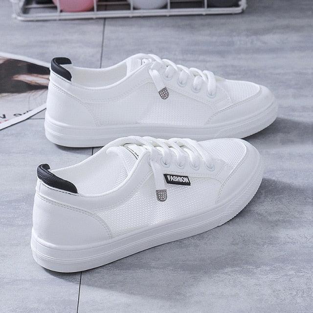 Women's Breathable Mesh Flat Sneakers