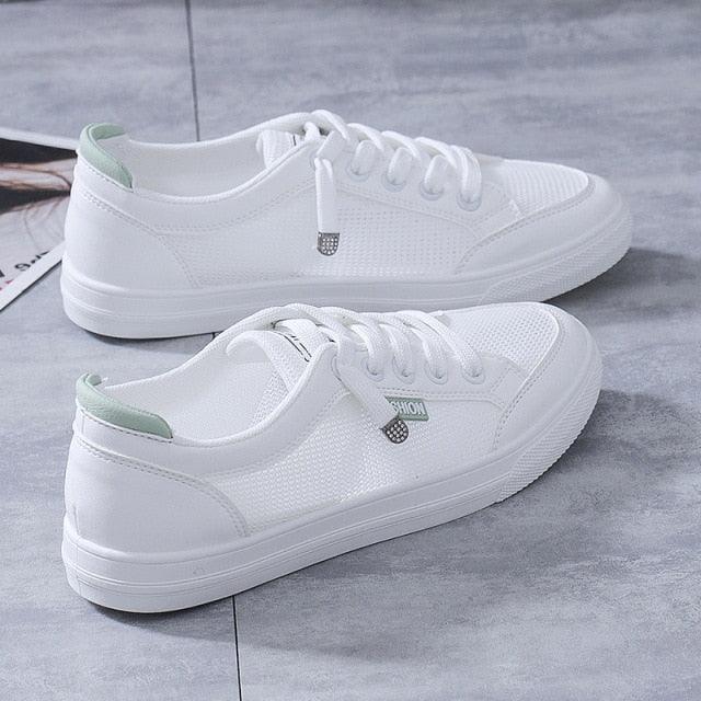 Women's Breathable Mesh Flat Sneakers