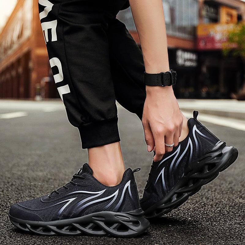 Men's Light Blade Running Sneakers – Breathable Lightweight Sport Shoes