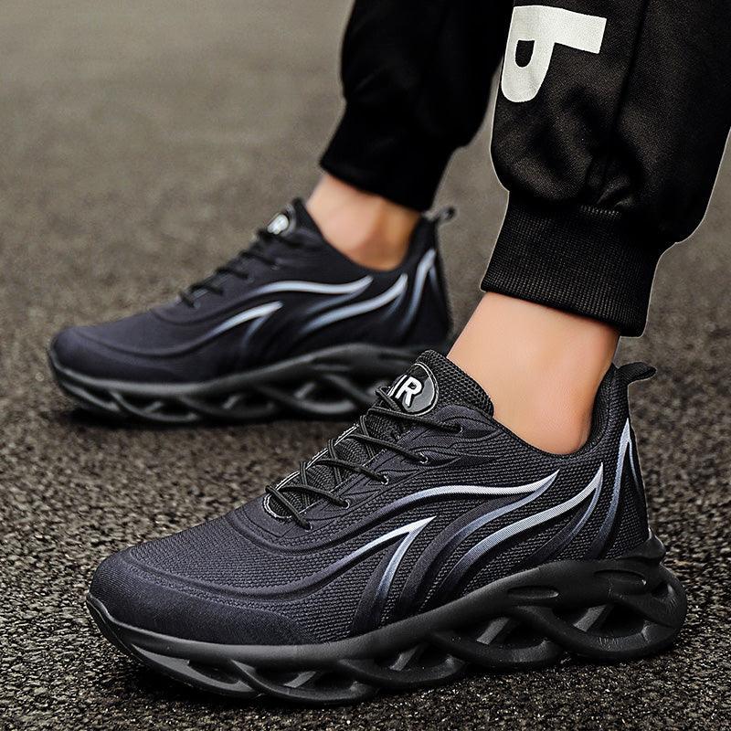 Men's Light Blade Running Sneakers – Breathable Lightweight Sport Shoes