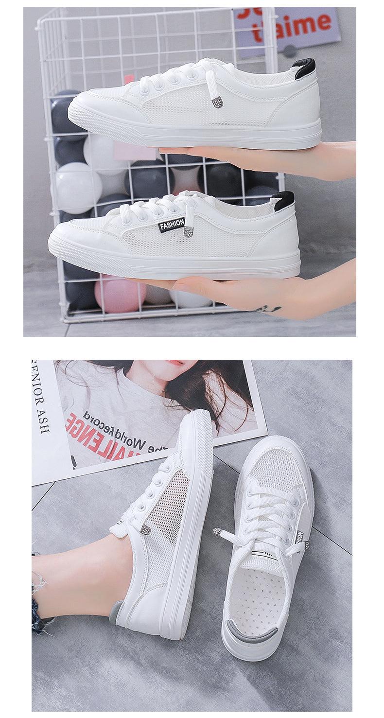 Women's Breathable Mesh Flat Sneakers
