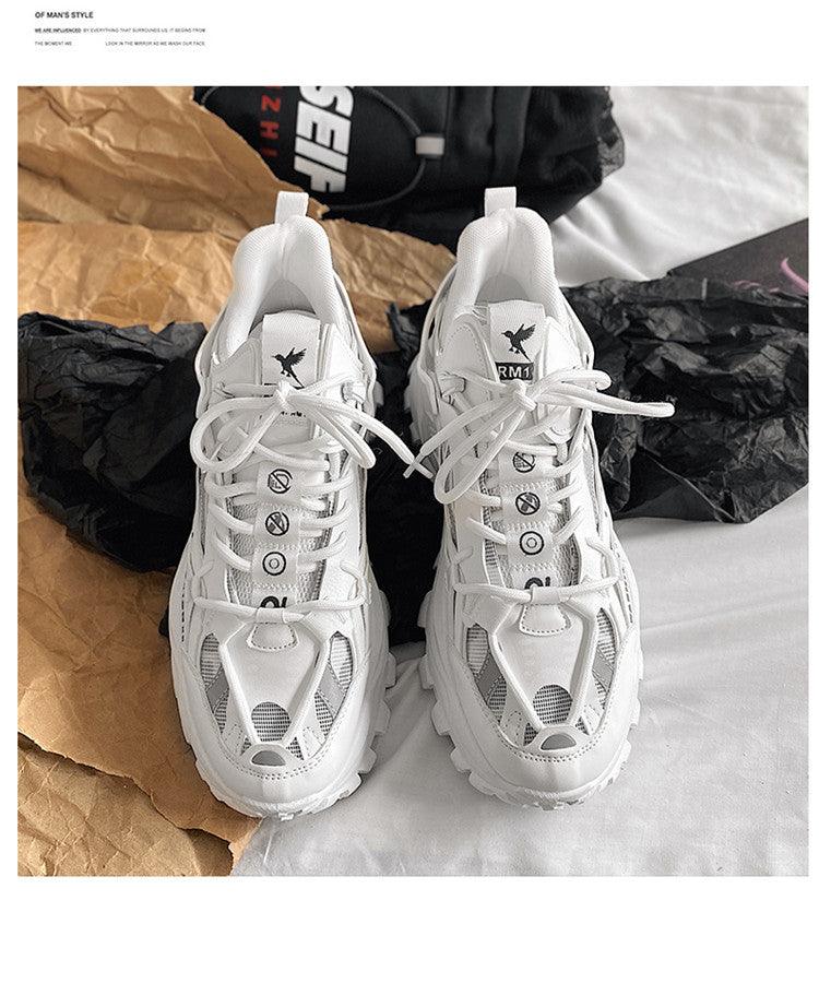 Luxury Men's Fashion Sneakers – Breathable Athletic Casual Shoes