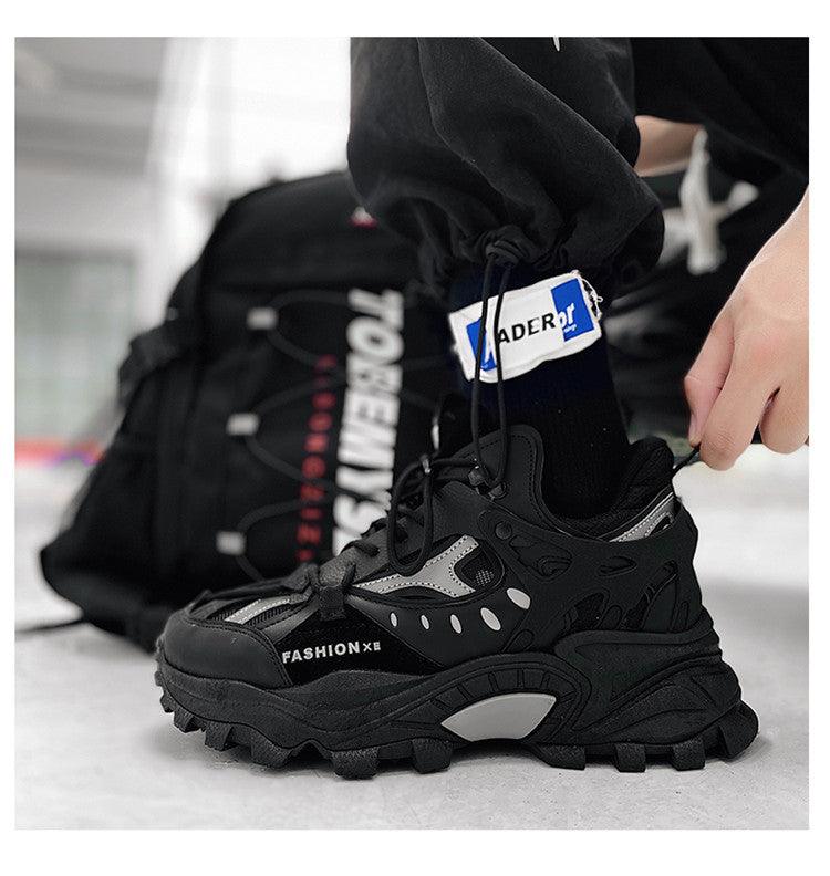 Luxury Men's Fashion Sneakers – Breathable Athletic Casual Shoes