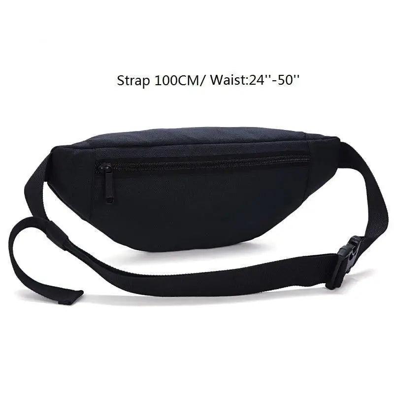 Adjustable Fanny Pack – Waterproof Belt Bag for Women & Men