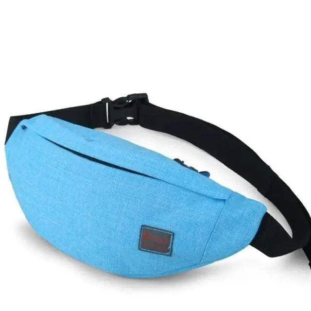 Adjustable Fanny Pack – Waterproof Belt Bag for Women & Men