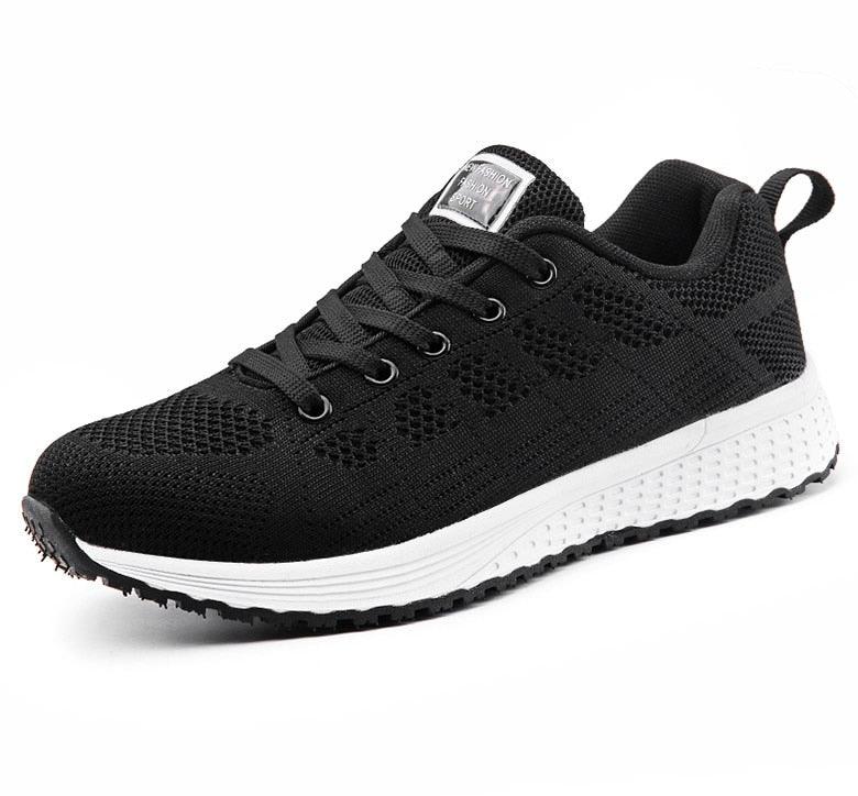Women's Breathable Mesh Sneakers – Lightweight Casual Walking Shoes