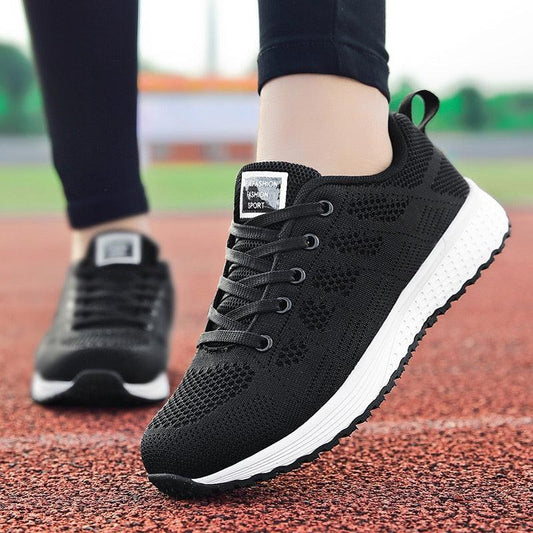 Women's Breathable Mesh Sneakers – Lightweight Casual Walking Shoes