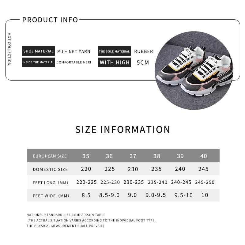 Women's Mesh Running Sneakers with Removable Insole